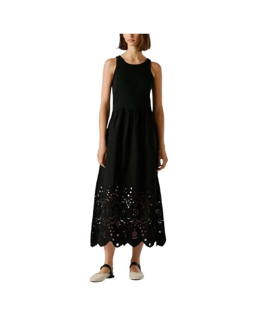 Pepe Jeans Black Midi Dresses
