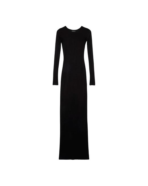 7 For All Mankind Black Maxi Dresses