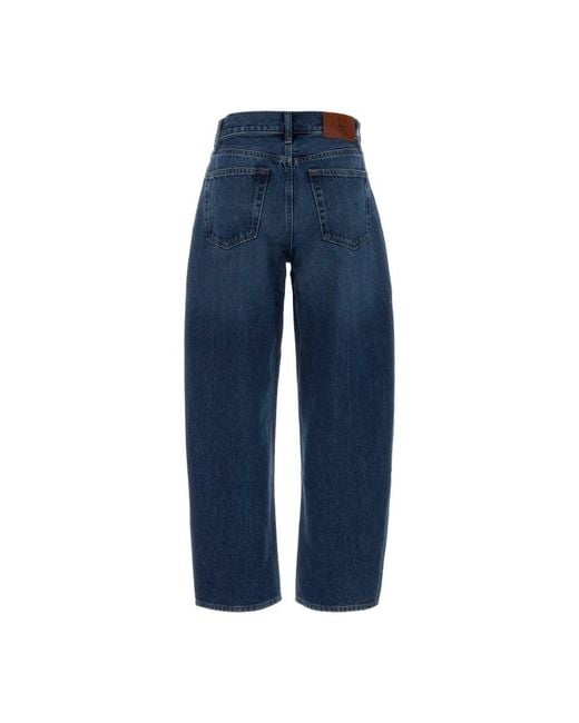 Calvin Klein Blue Wide Jeans