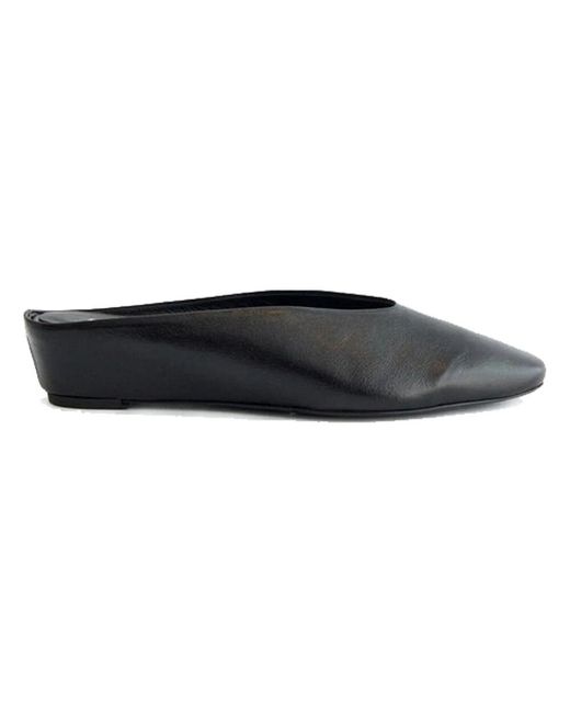 The Black Woven Ludovia Wedges