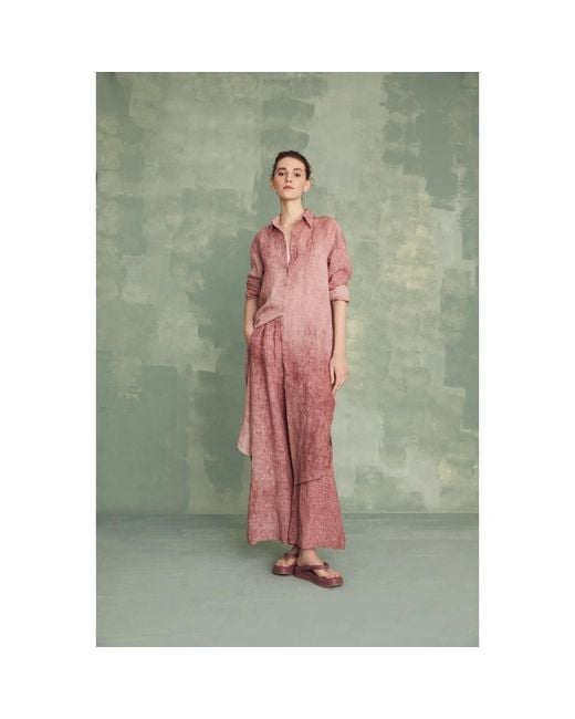 Shirt Dresses Cortana de color Pink