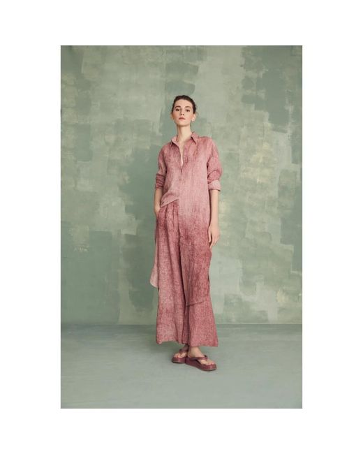 Cortana Pink Shirt Dresses