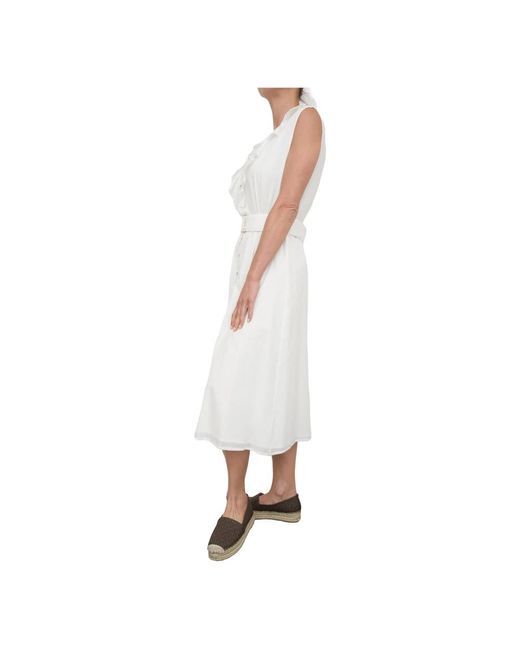 Kocca White Midi Dresses