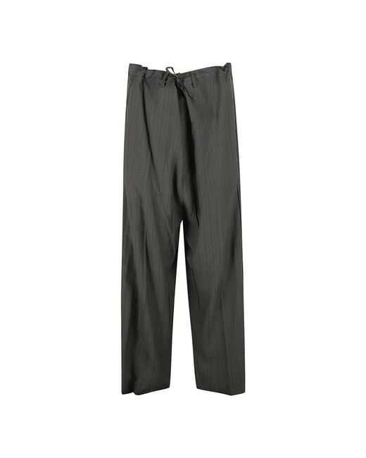 Balenciaga Gray Wide Trousers for men