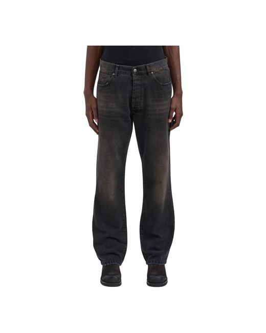 Loose-Fit Jeans Paura de hombre de color Black
