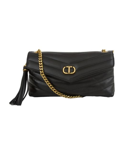 Twinset Black Shoulder Bags