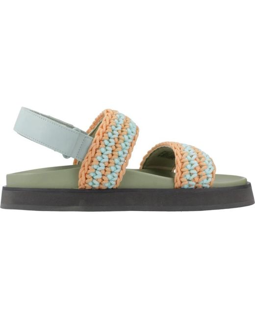 HOFF Schoenen ,Veelkleurig ,Platte Sandalen Met Bandjes in het Multicolor