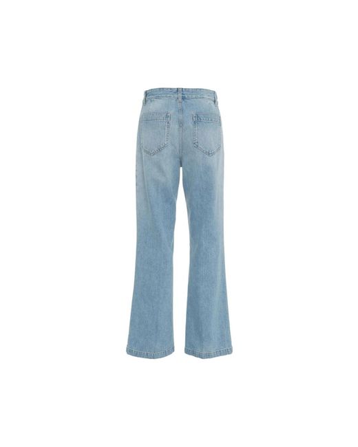 Seafarer Blue Flared Jeans