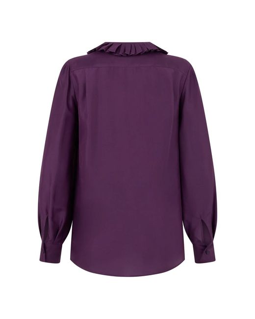 Alberta Ferretti Purple Shirts