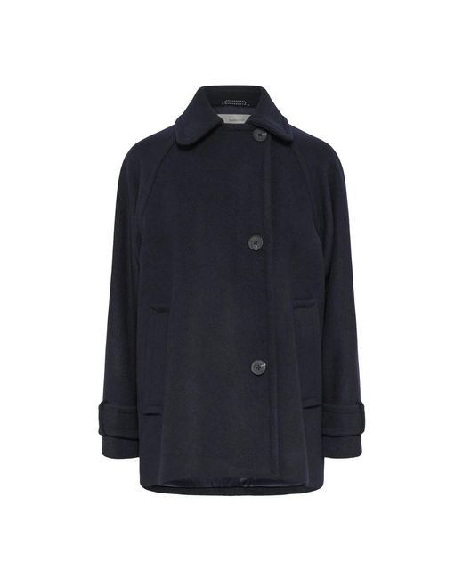 Inwear Blue Single-Breasted Coats