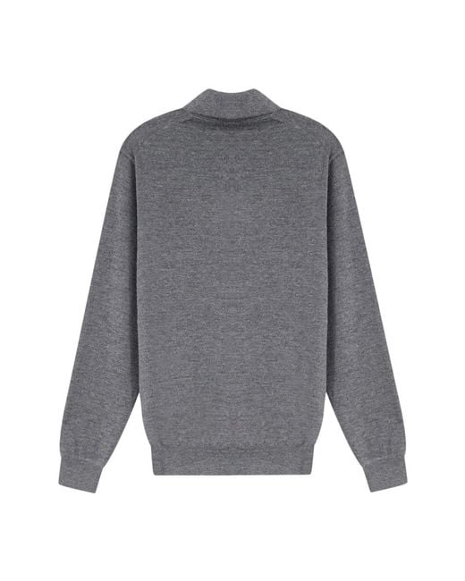 Brunello Cucinelli Gray Cashmere Knitwear for men