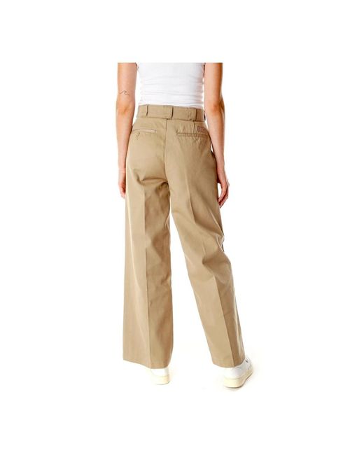 Dickies Natural Wide Trousers