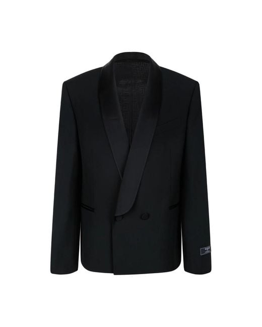 Balmain Black Blazers for men