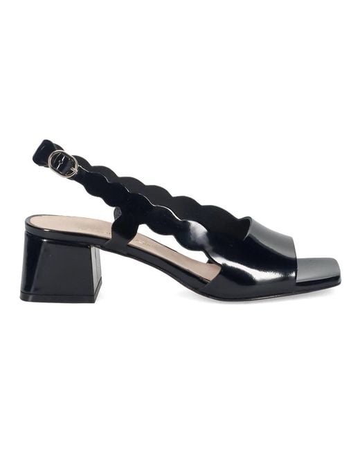 Sangiorgio Blue High Heel Sandals