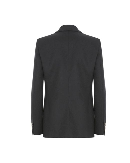 Seafarer Cristal Wool Blend Blazer Jacket in het Black