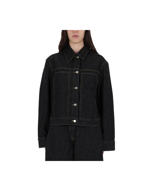 Denim Jackets Studio Nicholson de color Black