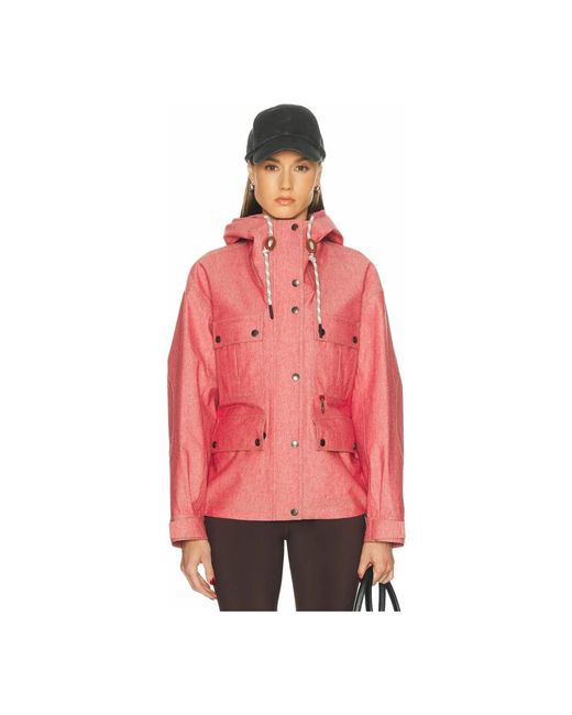 Denim Jackets Moncler en coloris Pink