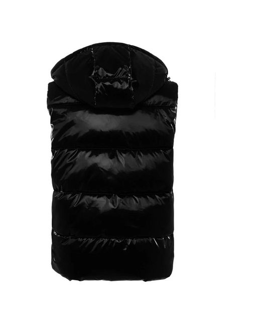 Philipp Plein Jassen ,Zwart ,Nylon Nylon Puffer Vest in het Black voor heren