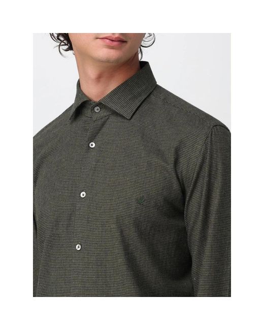 Brooksfield Gray Casual Shirts for men
