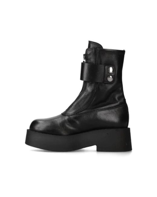 Premiata Black Ankle Boots