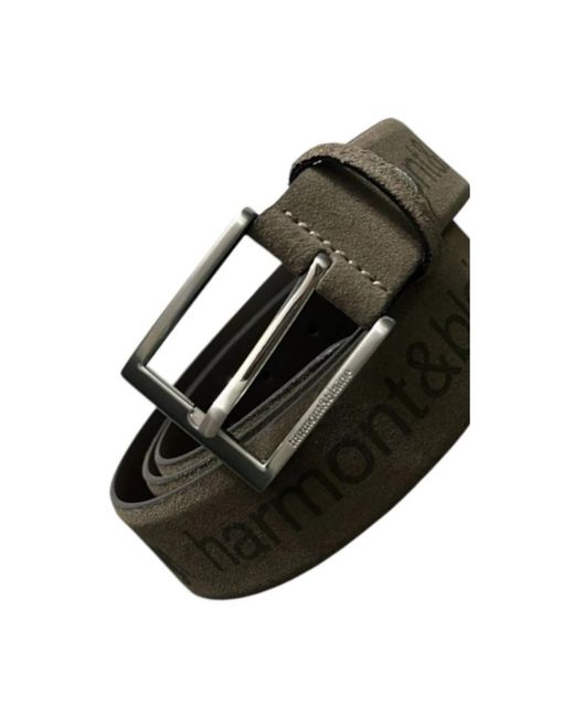 Harmont & Blaine Black Belts for men