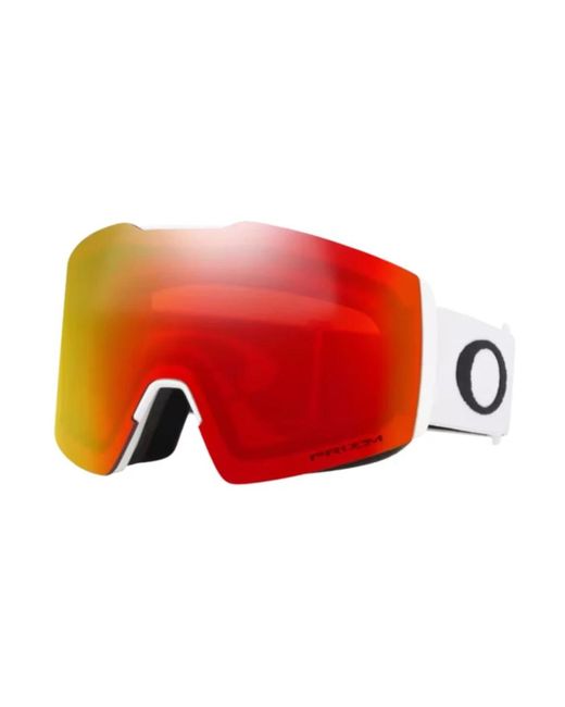 Snow go goggles di Oakley in Red
