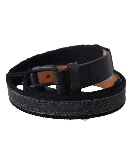 Ermanno Scervino Black Belts for men