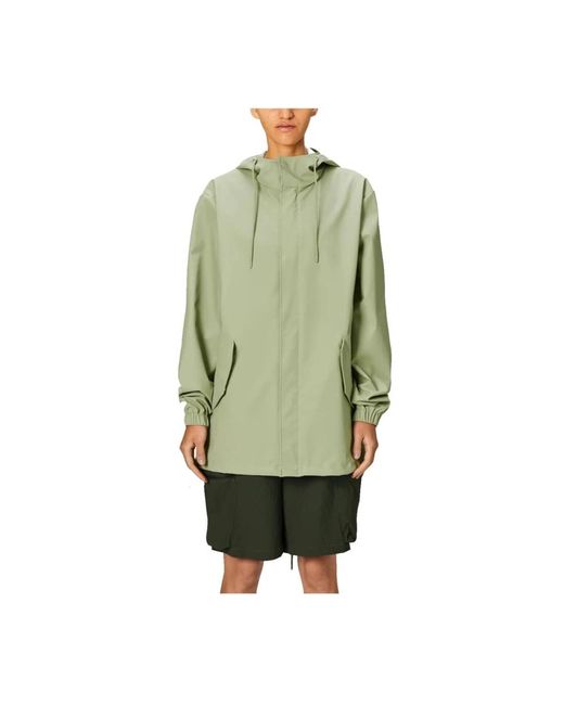 Rain Jackets di Rains in Green