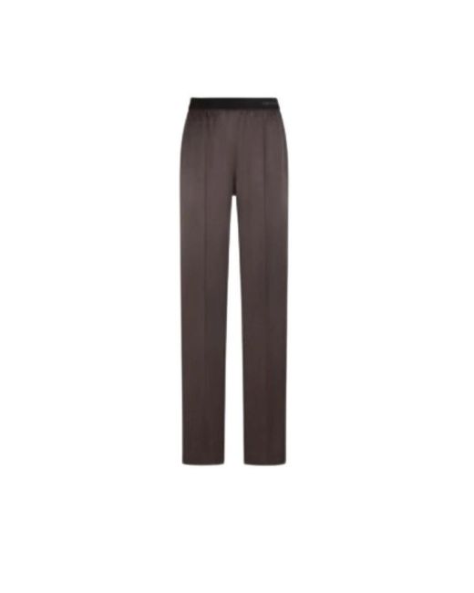 Tom Ford Brown Straight Trousers