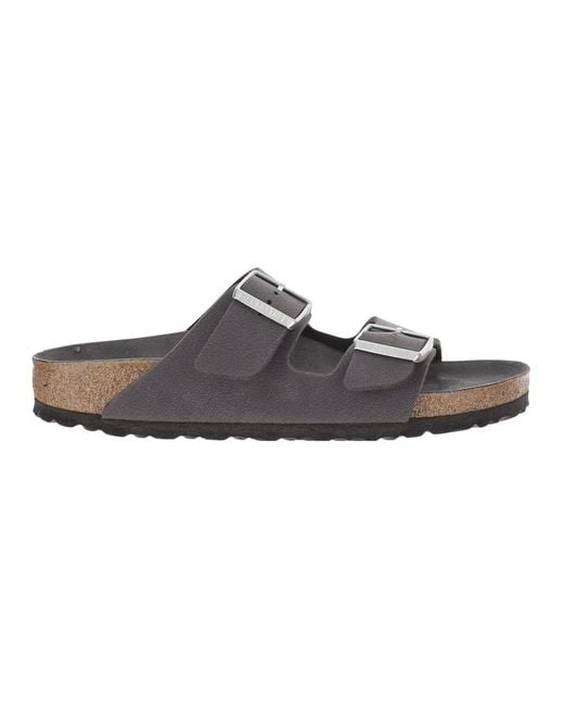 Birkenstock Brown Sliders