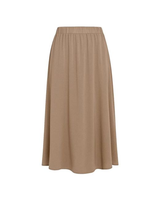 Deha Brown Midi Skirts