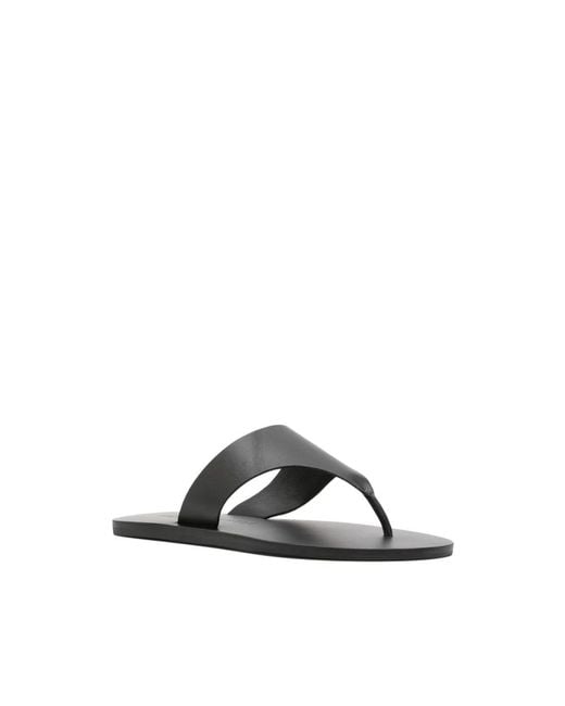 Manebí Black Flip Flops