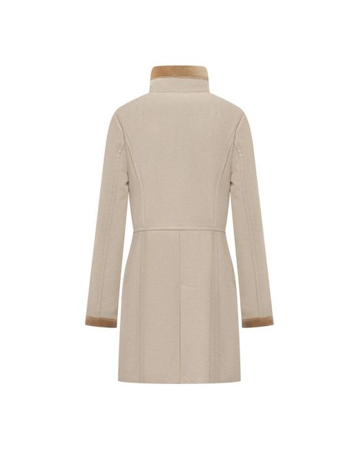 Fay Jassen ,Single-Breasted Coats in het Natural