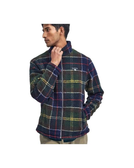 Zip-Throughs Barbour de hombre de color Green