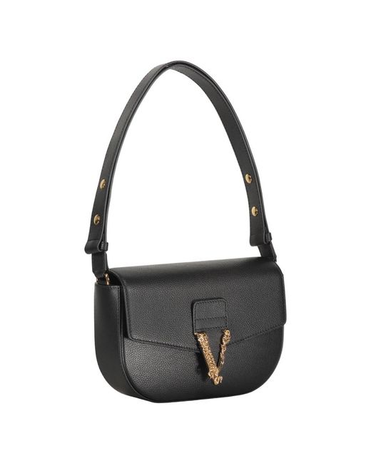 Shoulder Bags di Versace in Black