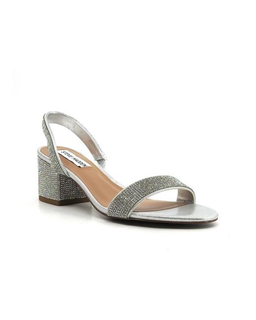 Steve Madden Metallic High Heel Sandals