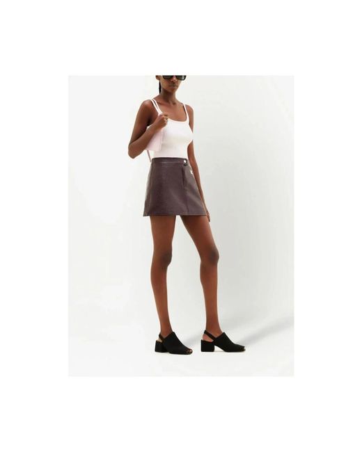 Courreges White Sleeveless Tops