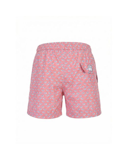 Fedeli Pink Beachwear for men