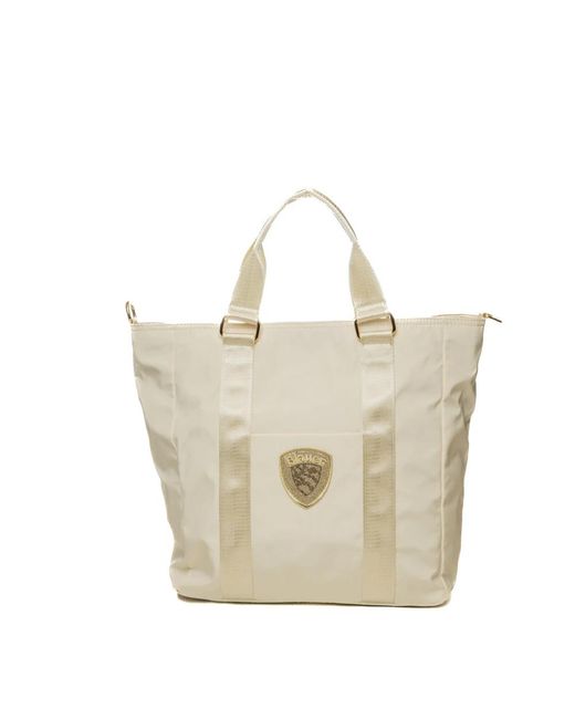 Blauer Metallic Silva 01 Nylon Tote