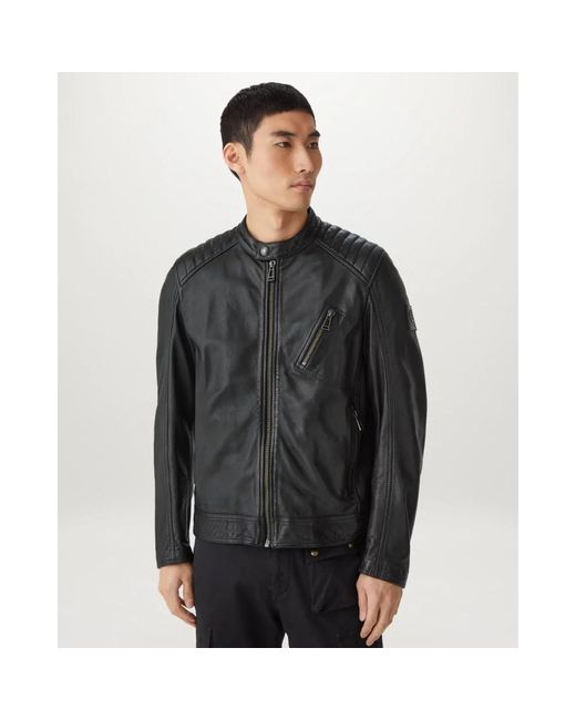 Belstaff Leather Jackets in het Black voor heren