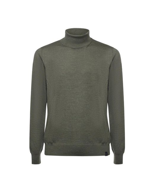 Fay Green Turtlenecks for men