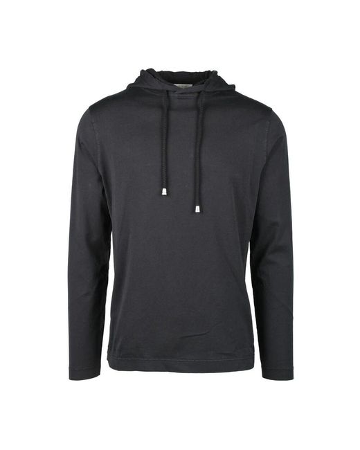 FILIPPO DE LAURENTIIS Blue Hoodies for men