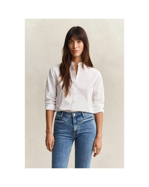 Gant Camicia Classica in het White