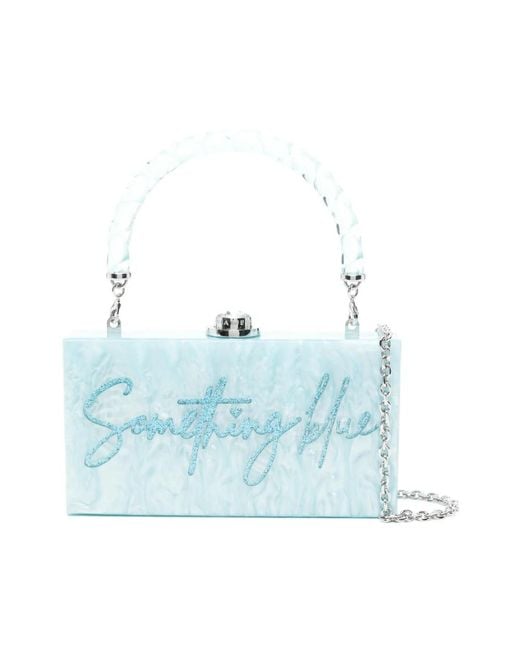 Sophia Webster Blue Clutches