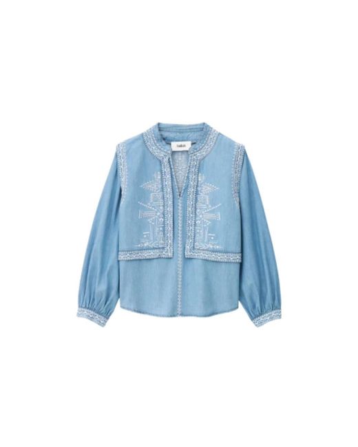 Denim Shirts Ba&sh en coloris Blue