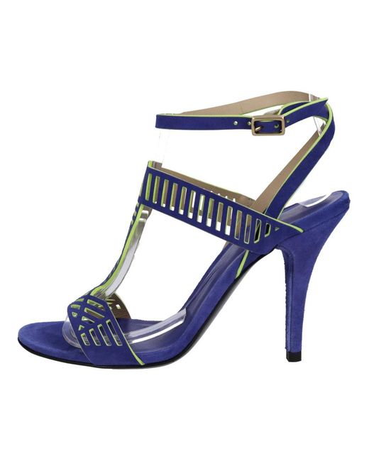 Fabi Blue High Heel Sandals