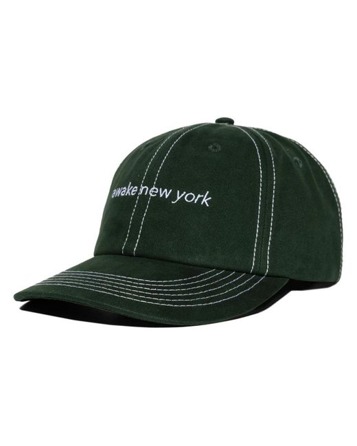 AWAKE NY Green Caps for men