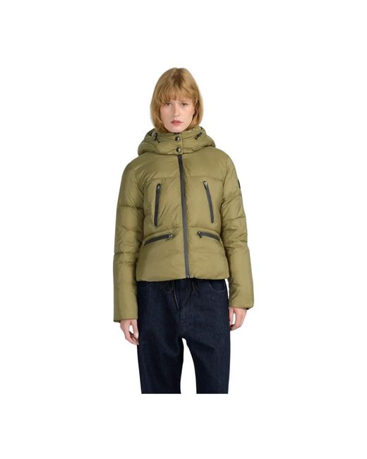 Canadian Jassen ,Groen ,Polyester La Sarre Jacket in het Green