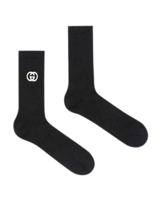 Gucci Black Socks for men