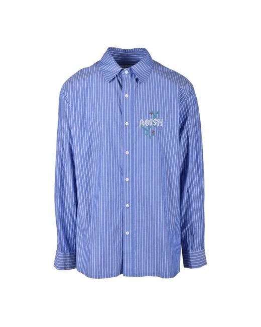 Adish Blue Casual Shirts for men